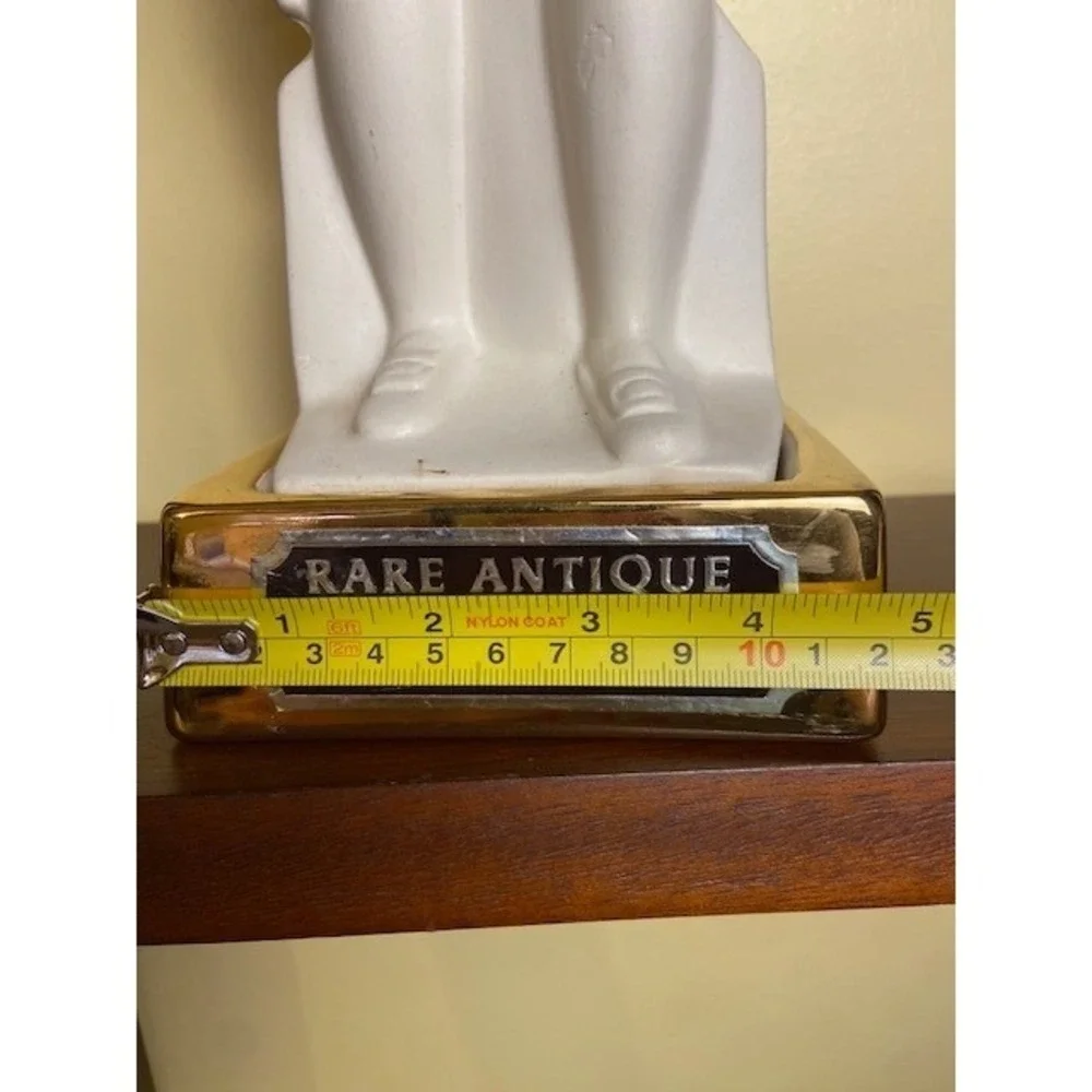 Rare Antique American Patriot Series Benjamin Franklin Bourbon Decanter Vintage